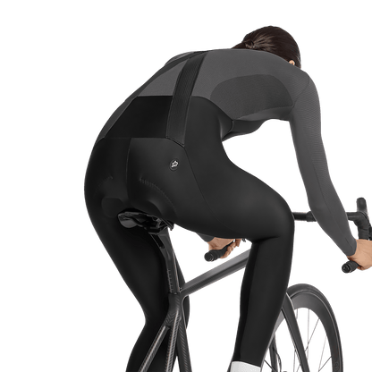 Lange Trägerhose ASSOS UMA GT SPRING FALL S11 Damen Schwarz