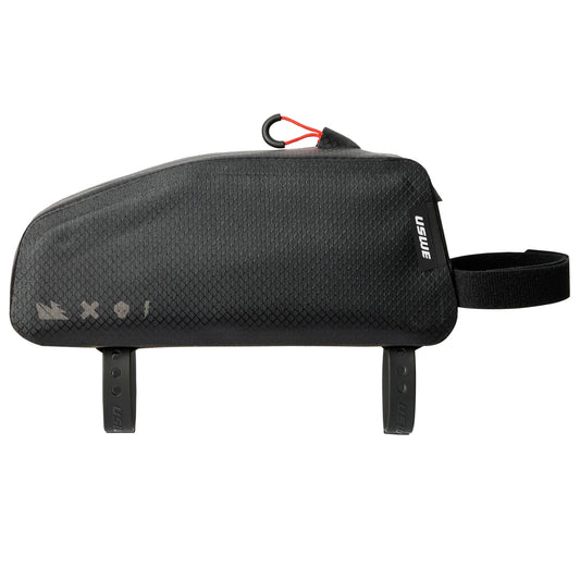 USWE TOP TUBE ZIPPERED Rahmentasche 1,2 l, schwarz