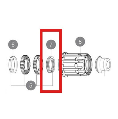 Kit 3 Federn MAVIC für System ID360 Rennrad