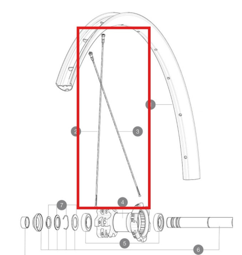 SET 12 AR-SPEICHEN MAVIC CROSSMAX LIGHT 29'' 294MM
