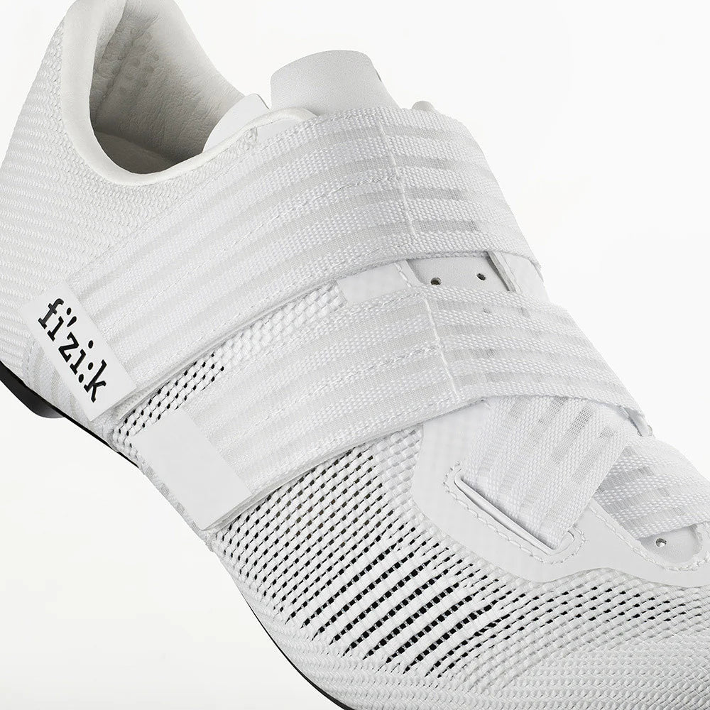 FIZIK VENTO POWERSTRAP AEROWEAVE Rennradschuhe, Weiß