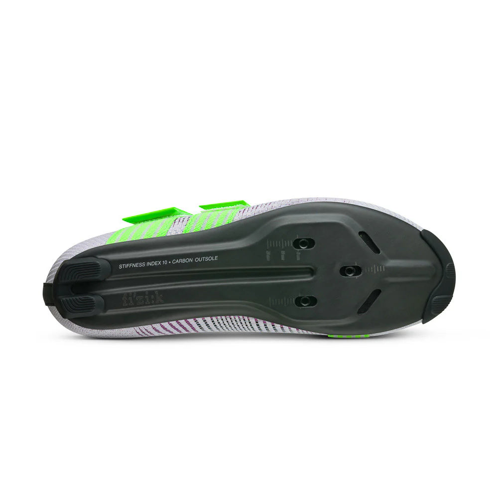 FIZIK VENTO POWERSTRAP R2 Rennradschuhe, Violett/Grün