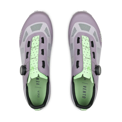 MTB XC/Gravel-Schuhe FIZIK VENTO PROXY Lavendel/Grün