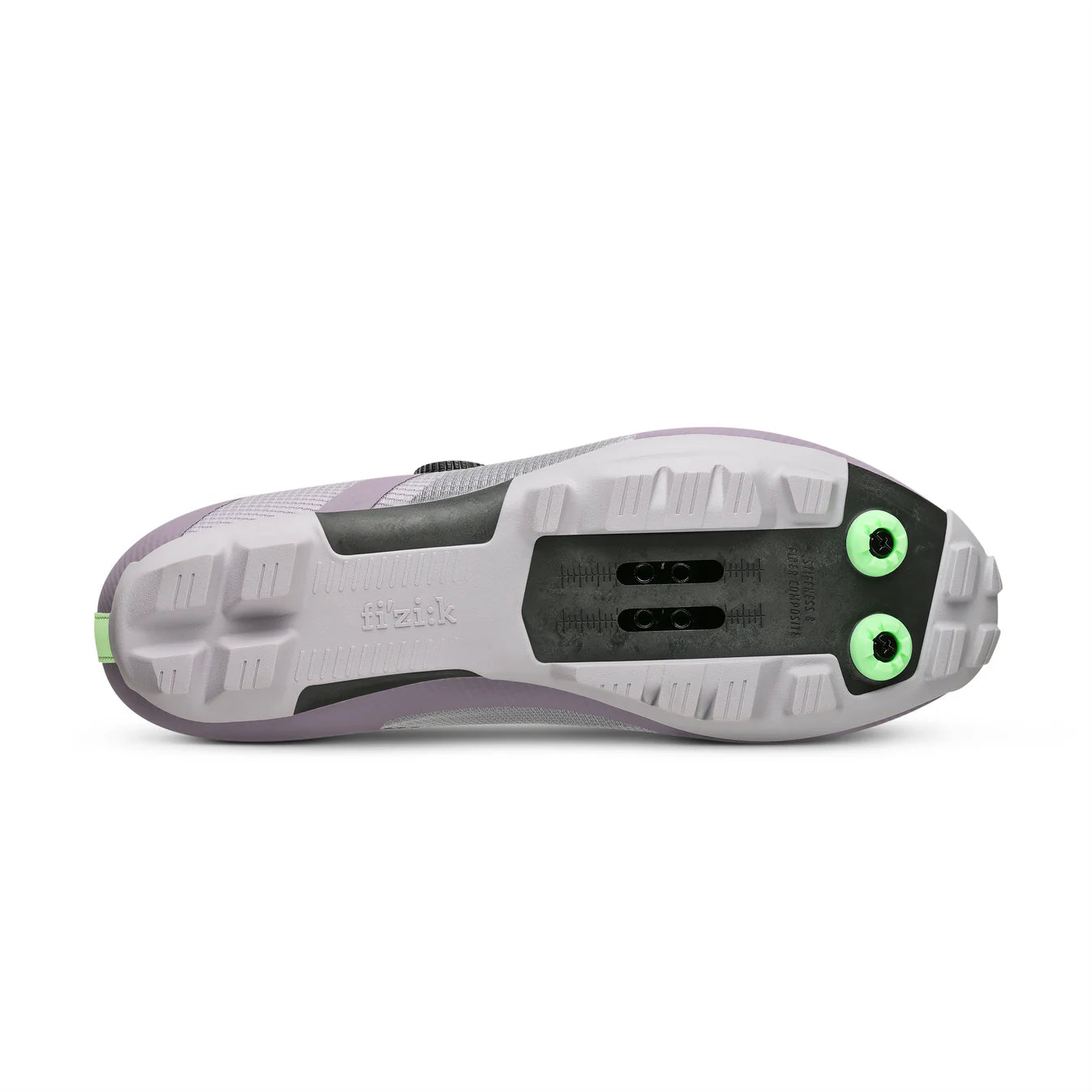 FIZIK VENTO PROXY WIDE XC/Gravel-Mountainbike-Schuhe, Lavendel/Grün