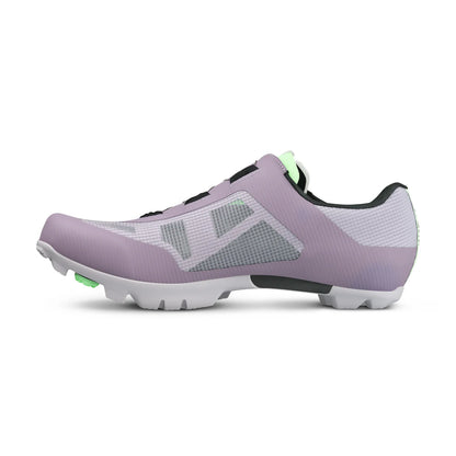 MTB XC/Gravel-Schuhe FIZIK VENTO PROXY Lavendel/Grün