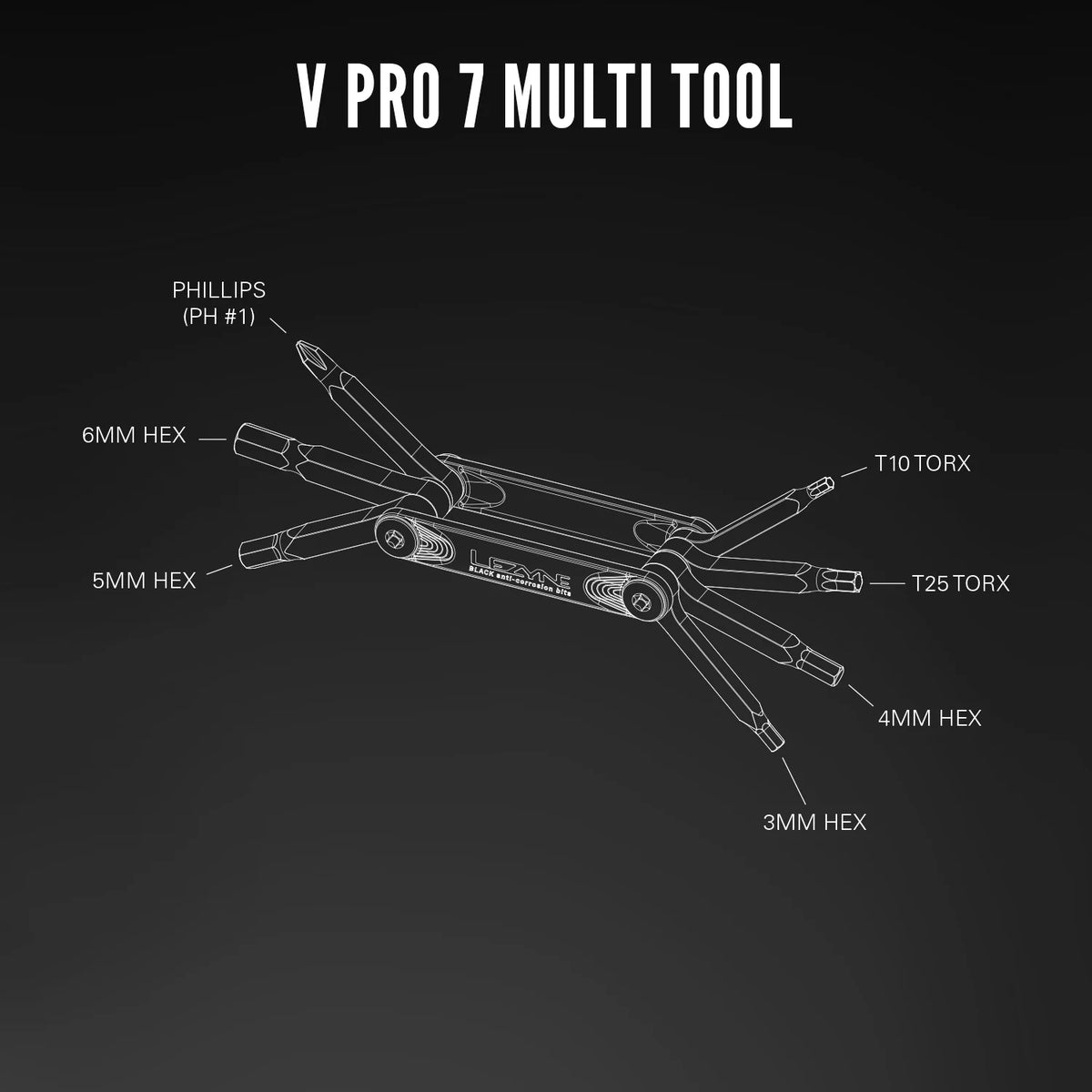 LEZYNE V PRO 7 Multitool