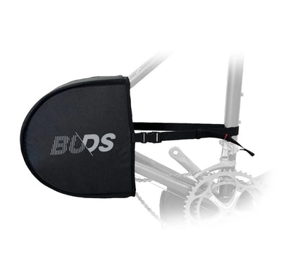 Schutzabdeckung BUDS REAR BIKE PROTECT für Schaltwerk Rennrad/MTB Schwarz