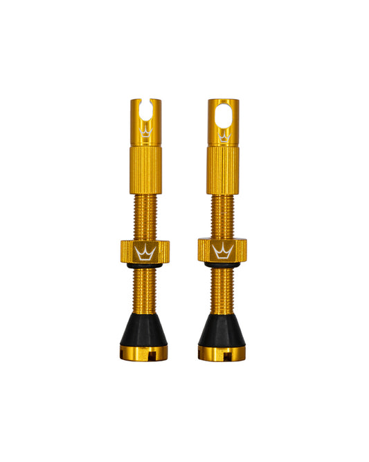 Ventile Tubeless PEATY'S x Chris King MK2 Presta 60 mm (x2) Gold