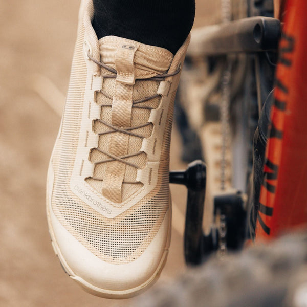 Mountainbike-Schuhe CRANKBROTHERS STAMP TRAIL VENT SPEEDLACE Hellgrau