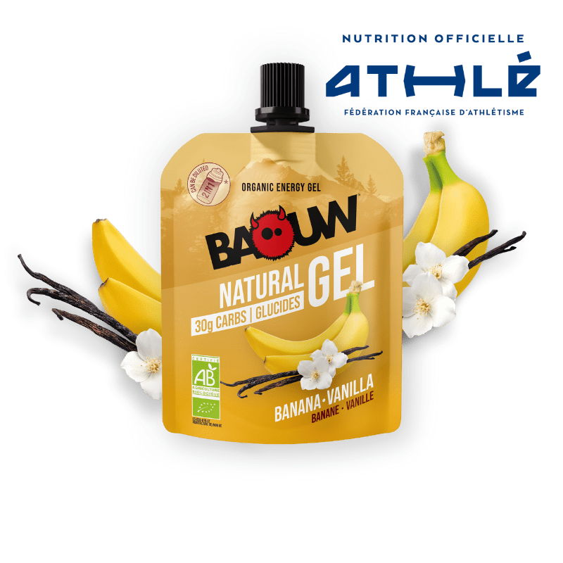 BAOUW BIO Energy Gel Banane-Vanille (85g)