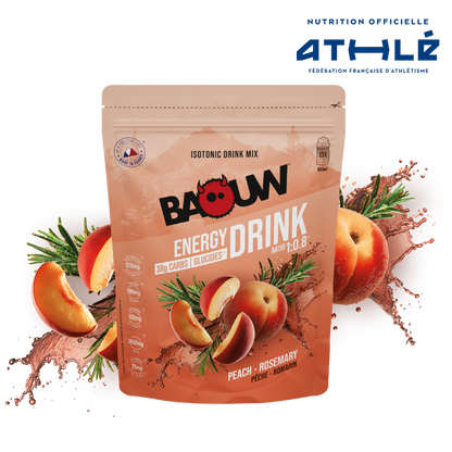 Energydrink BAOUW ISOTONIC (585g) Pfirsich Rosmarin