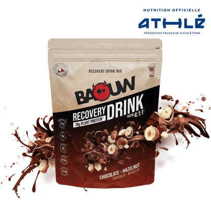Erholungsgetränk BAOUW RECOVERY (500g) Schokolade Haselnuss