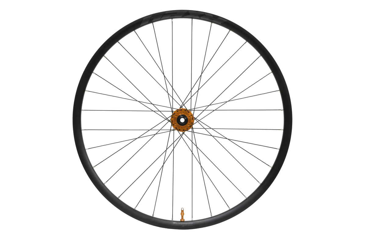 HOPE RX24 700C Aluminium-Vorderrad mit Pro 5 Nabe in Orange