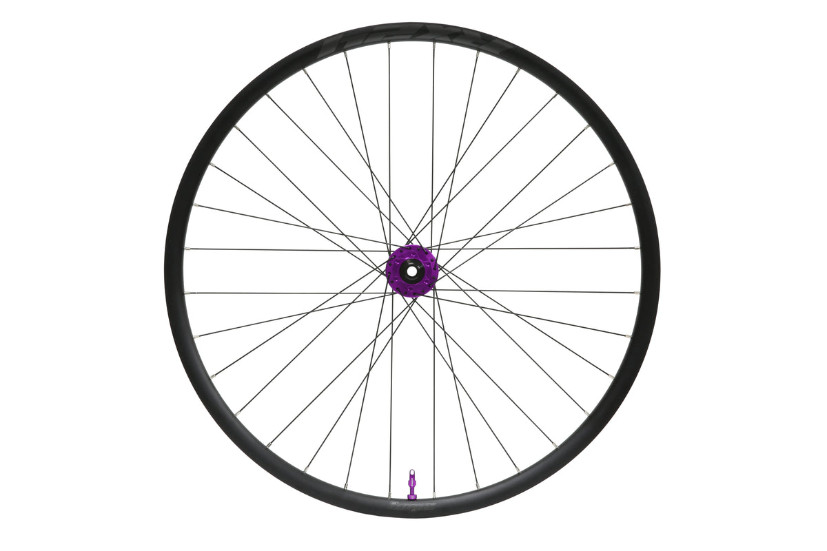 HOPE RX24 700C Aluminium-Vorderrad mit Pro 5 Nabe in Violett