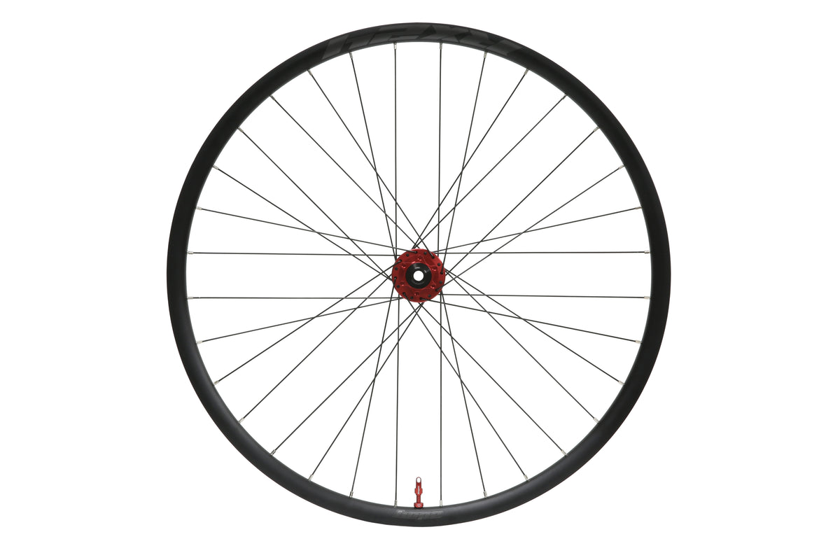 HOPE RX24 700C Aluminium-Vorderrad mit Pro 5 Nabe in Rot