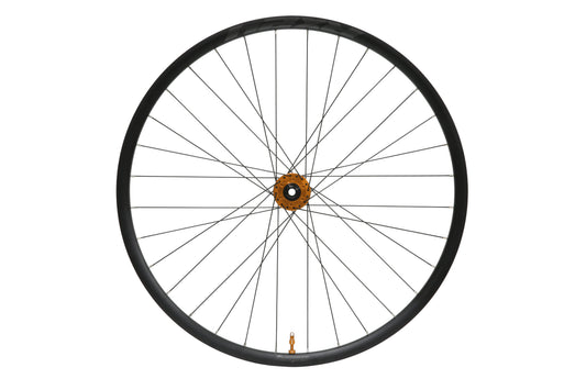 HOPE RX24 700C Aluminium-Vorderrad mit Pro 5 Nabe in Orange