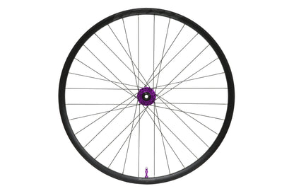 HOPE RX24 700C Aluminium-Vorderrad mit Pro 5 Nabe in Violett
