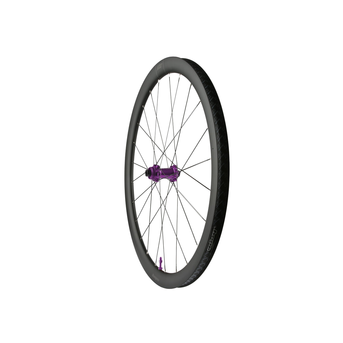 HOPE RX40 700C Carbon-Vorderrad, Pro 5-Nabe in Violett