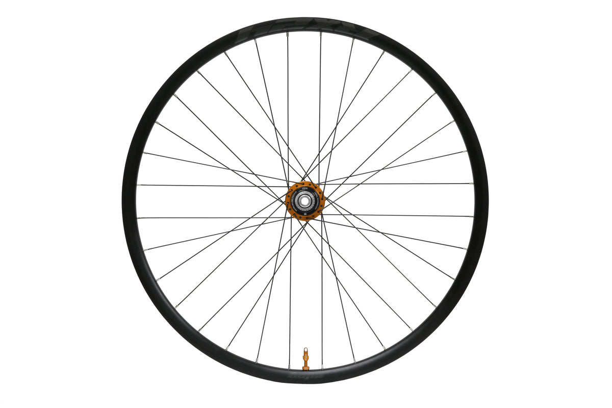 HOPE RX24 700C Hinterrad aus Aluminium mit orangefarbener Pro 5-Nabe