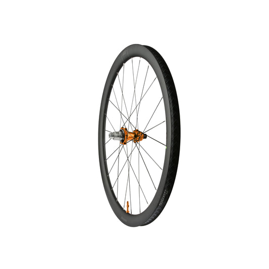HOPE RX40 700C Carbon-Hinterrad, Pro 5-Nabe in Orange