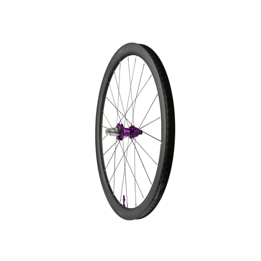 HOPE RX40 700C Carbon-Hinterrad mit violetter Pro 5-Nabe