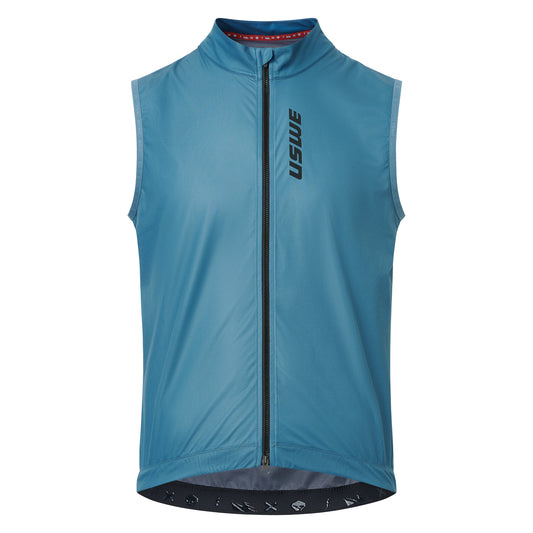 USWE WIND GRAVEL Ärmellose Jacke Blau