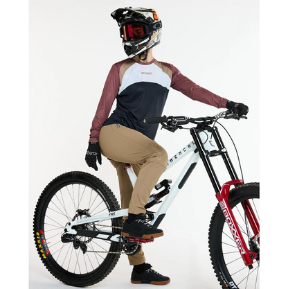 Trikot DHARCO RACE LOTUS Lange Ärmel Damen Schwarz/Bronze