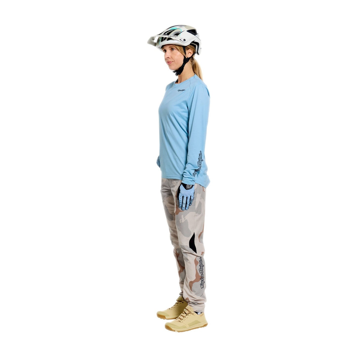 TROY LEE DESIGNS LILIUM PRO FLOW CAMO Hose Frau Pumice