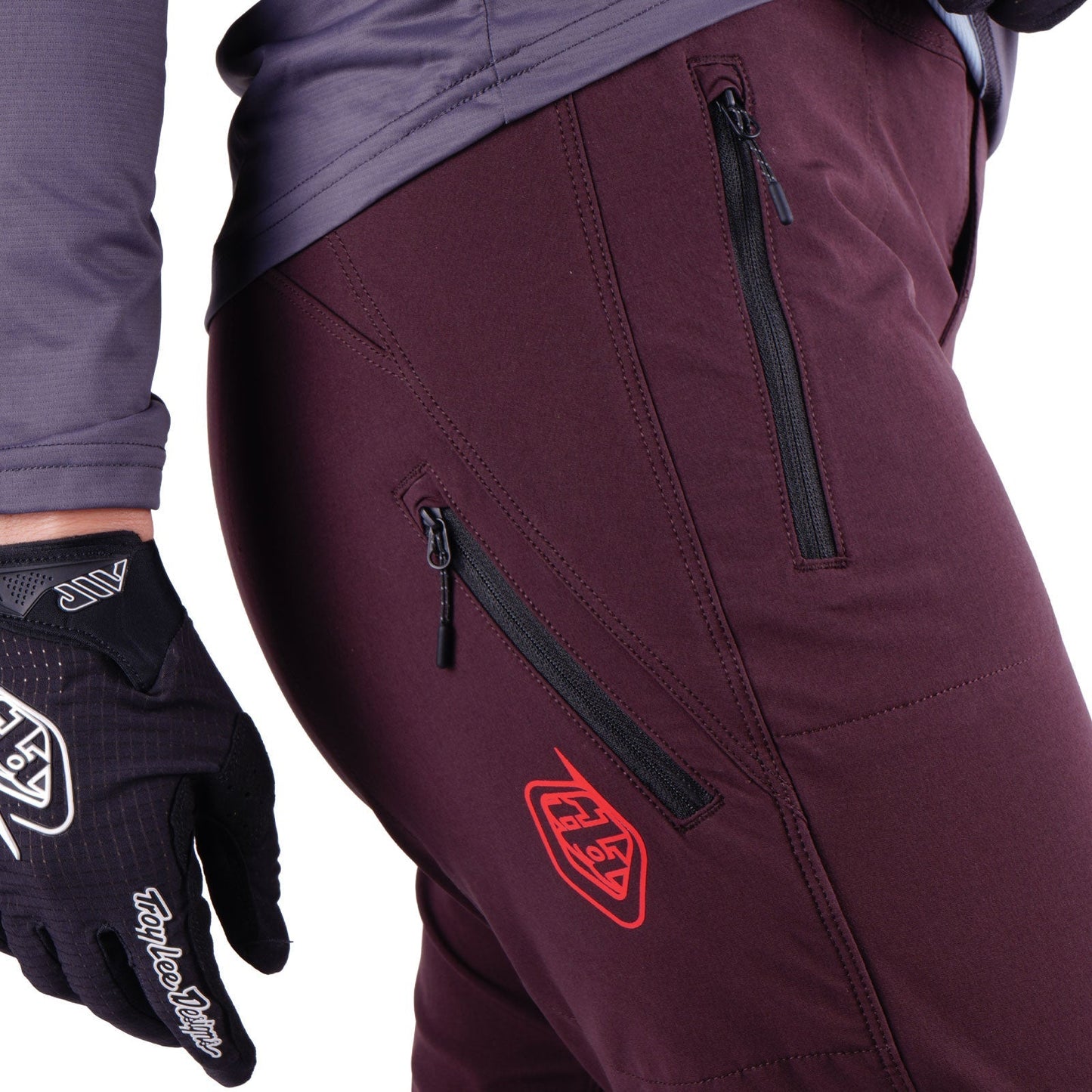 TROY LEE DESIGNS LILIUM PRO MONO Hose Frau Bordeaux