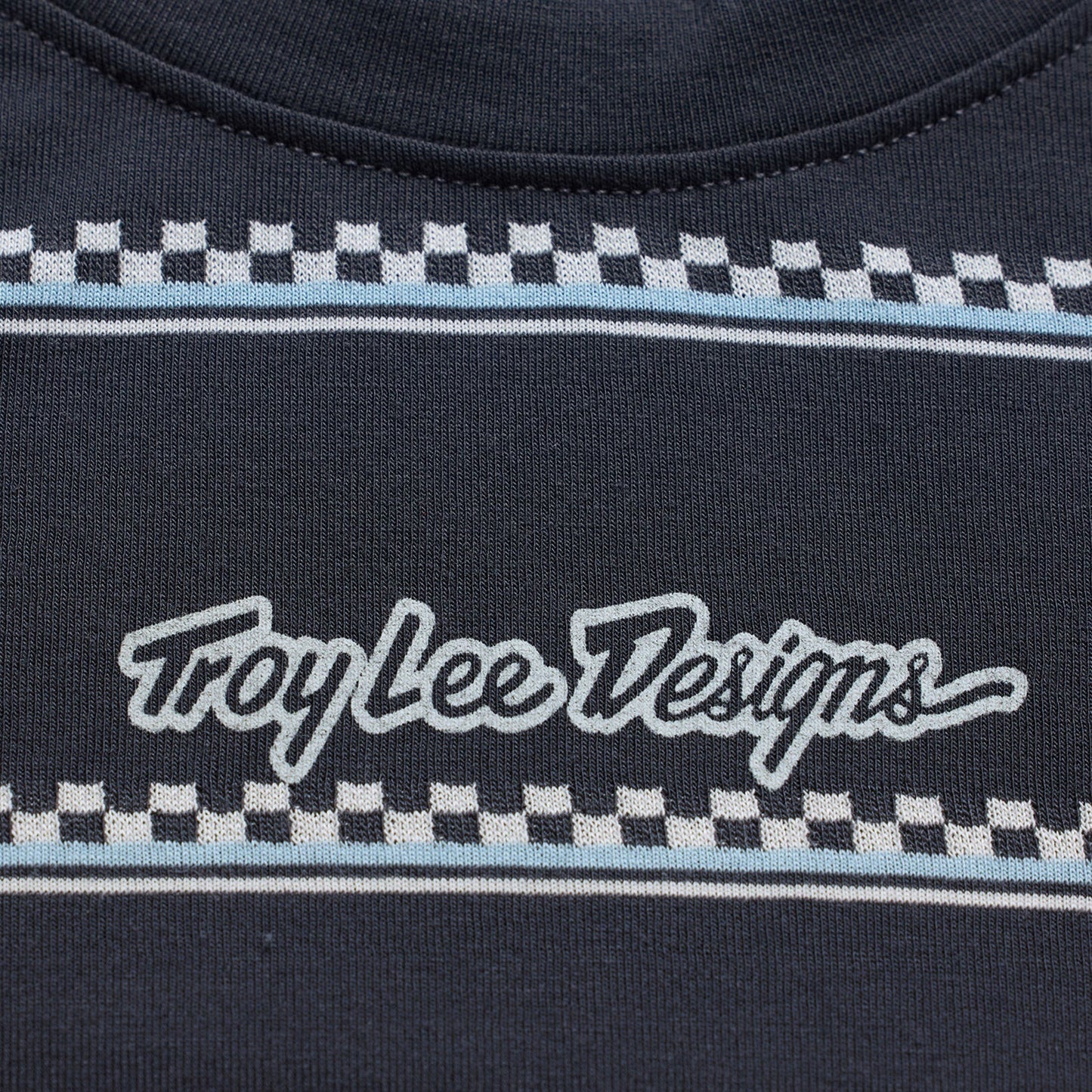 TROY LEE DESIGNS LILIUM RIDE CHECKED OUT Damen Kurzarmtrikot Carbon