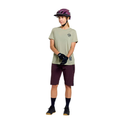 Trikot TROY LEE DESIGNS LILIUM RIDE STAMPS Damen Kurzarm Sage