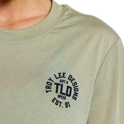 Trikot TROY LEE DESIGNS LILIUM RIDE STAMPS Damen Kurzarm Sage