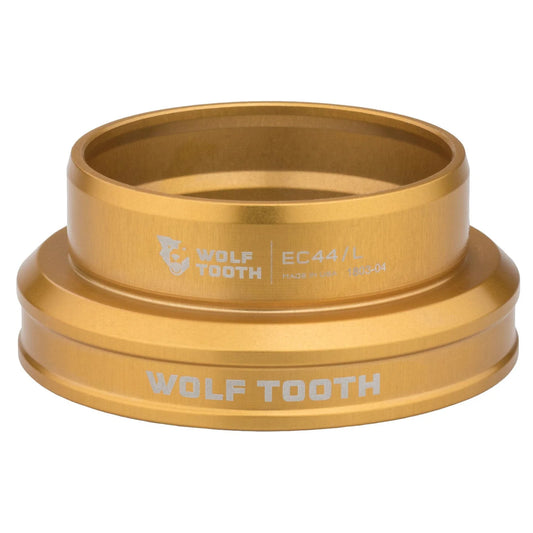 Niedrige Steuerrohrschale für externes Steuersatz-Set WOLF TOOTH PREMIUM 1,5" EC44 Gold