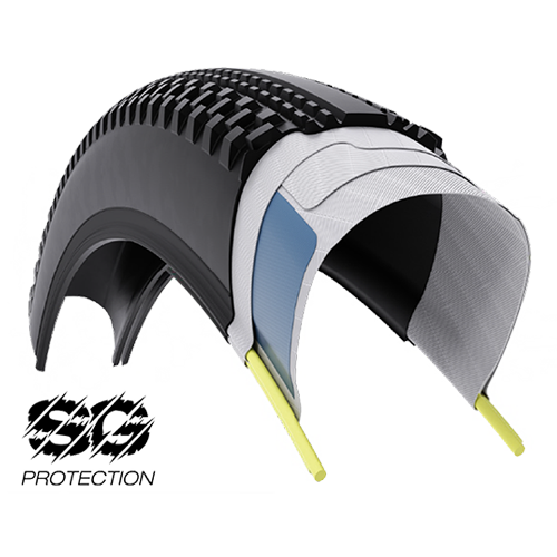 WTB-Reifen VULPINE S TCS LIGHT FAST ROLLING DUAL DNA SG2 700x45 Tubeless Ready Schwarz