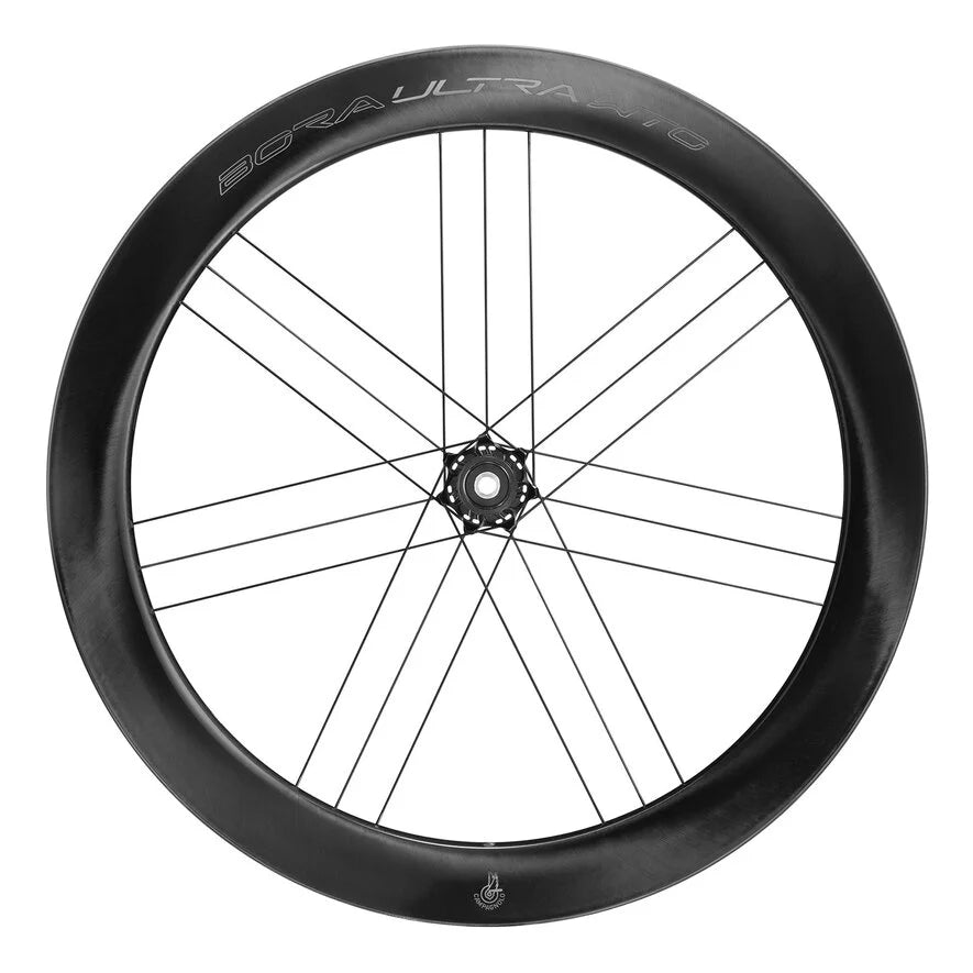 Paar CAMPAGNOLO BORA ULTRA WTO 60 C23 DISC Tubeless Ready (Center Lock) Laufräder Chrom