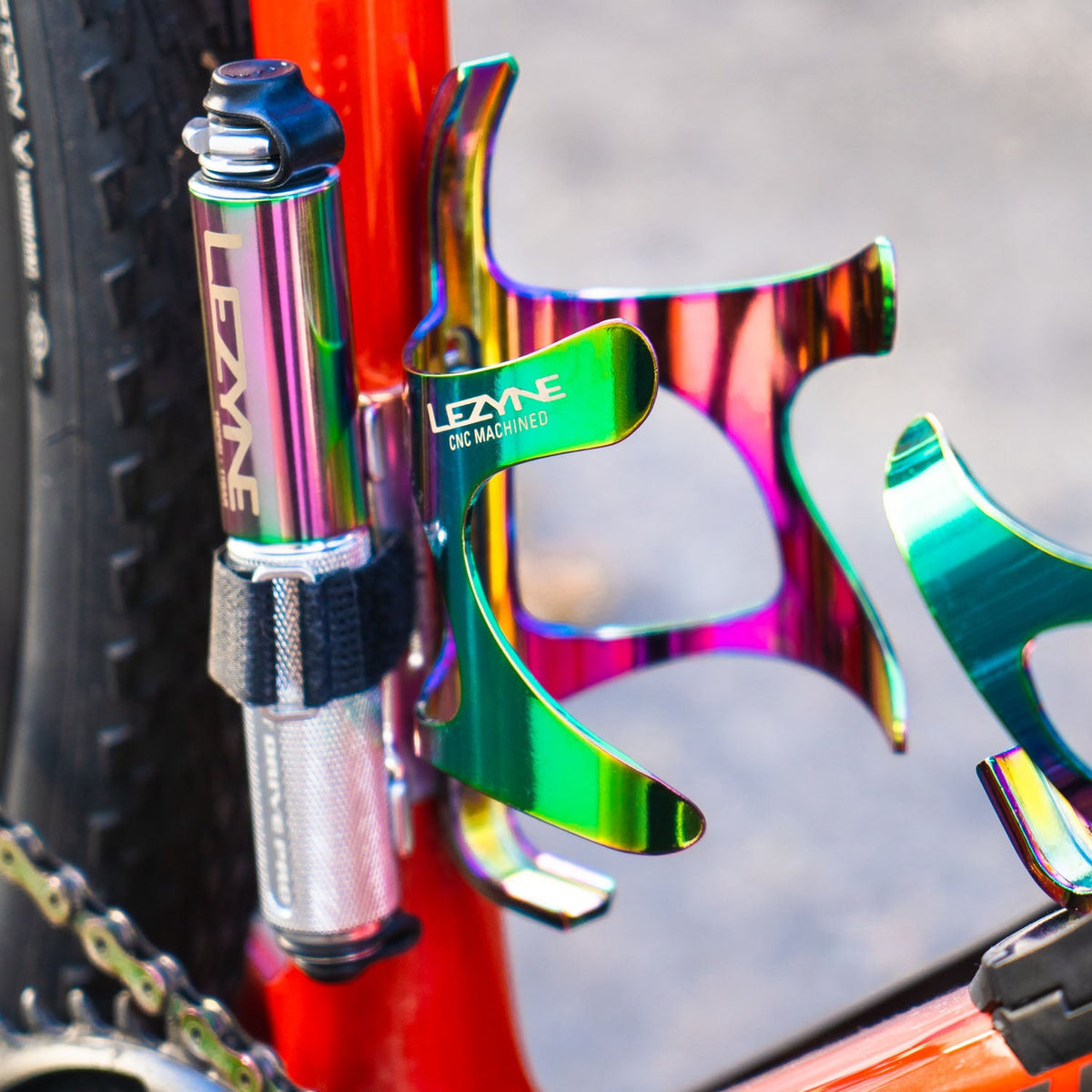 LEZYNE CNC ALLOY CAGE Flaschenhalter Schwarz
