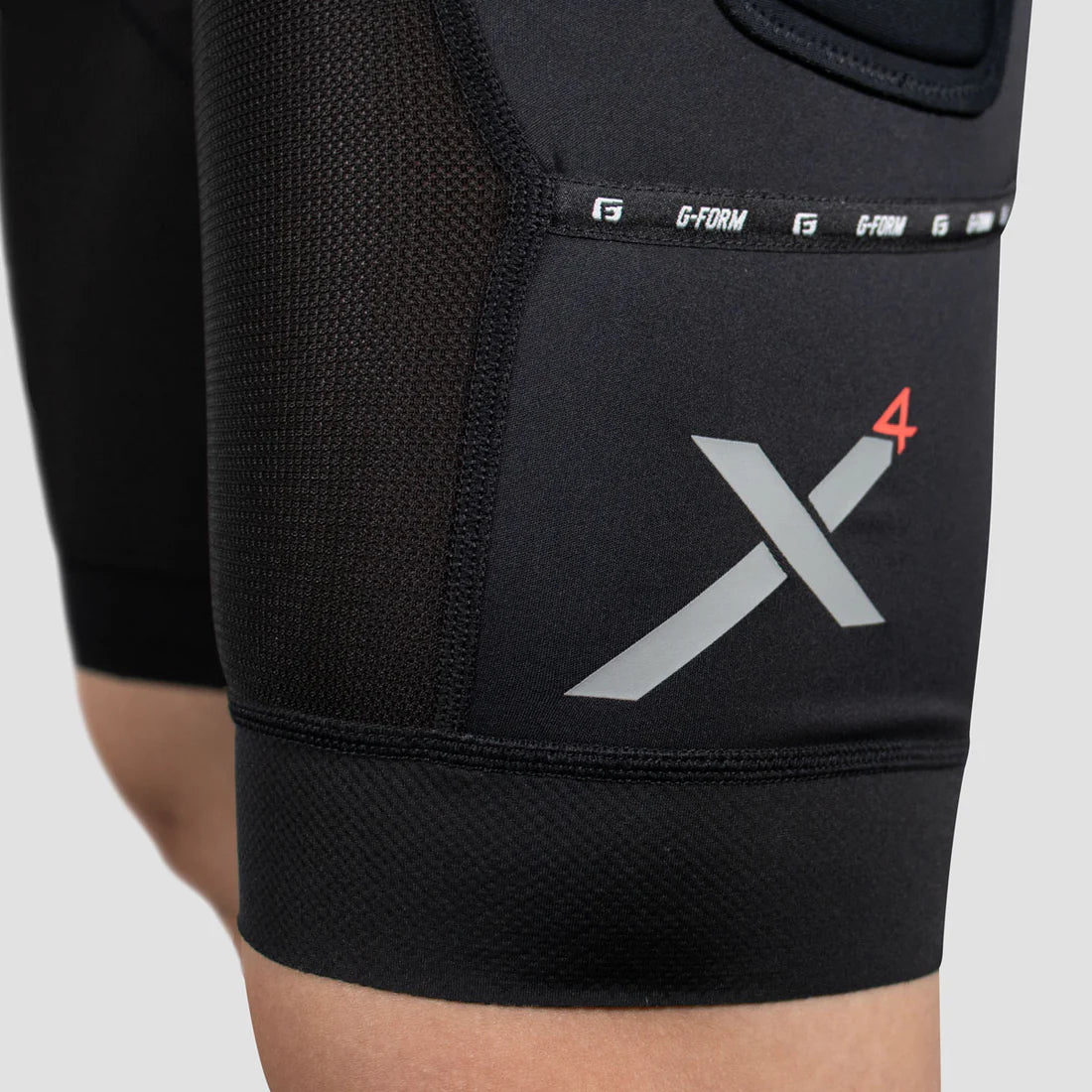 G-FORM PRO-X4 Protection Shorts Schwarz