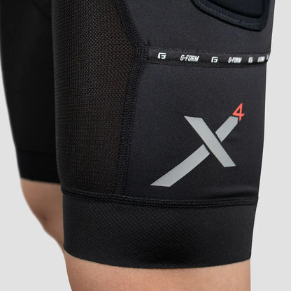 Schutzshorts G-FORM PRO-X4 Schwarz
