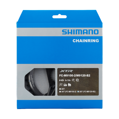 Außen-Kettenblatt SHIMANO XTR für FC-M9120-B2 (28–38 Zähne) 12V