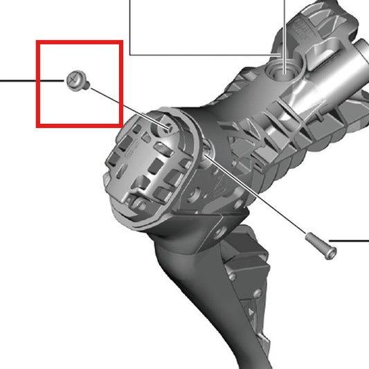 Schraube Batterieabdeckung SHIMANO für Hebel ST-R9270/R8170/R7170