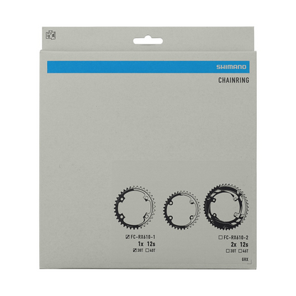 Mono-Kettenblatt 12-fach SHIMANO GRX RX610 110mm