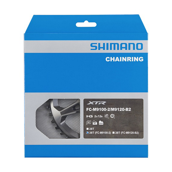 Kettenblatt SHIMANO XTR 38T für FC-M9100-2