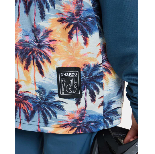 DHARCO GRAVITY VENICE BEACH Trikot Langarm Junior Blau