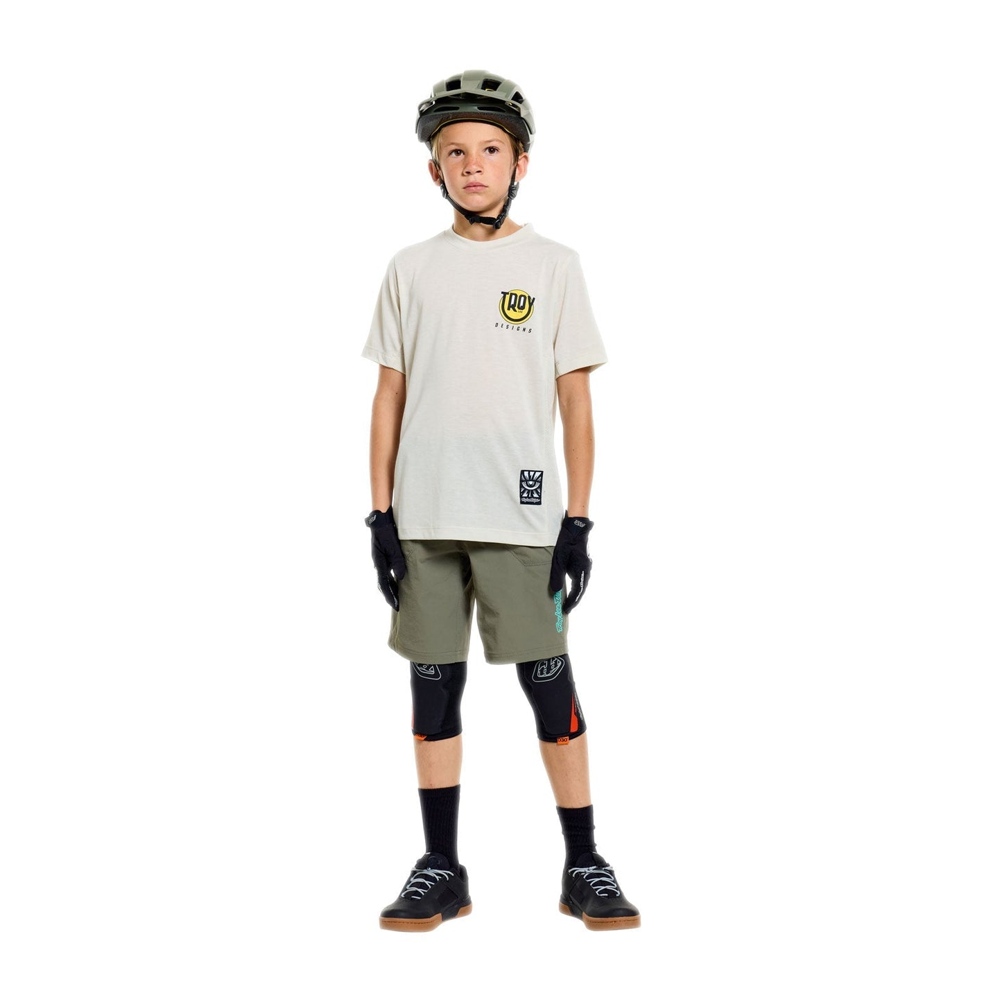 Shorts TROY LEE DESIGNS YOUTH SKYLINE TRAIL MONO Junior Khaki
