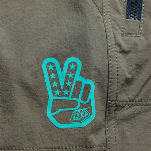 Shorts TROY LEE DESIGNS YOUTH SKYLINE TRAIL MONO Junior Khaki