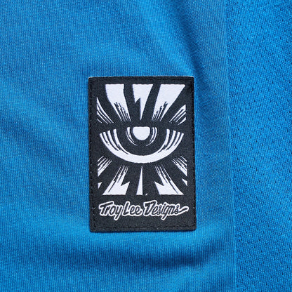 Trikot TROY LEE DESIGNS SKYLINE RIDE ONE EYE AERO Junior Langarm Blau