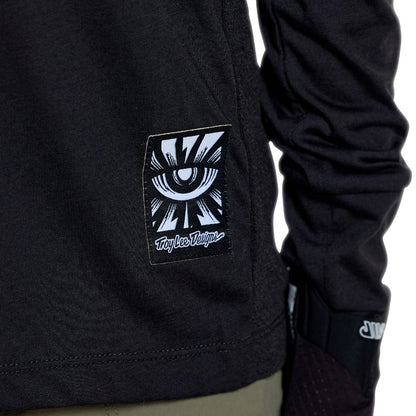 Trikot TROY LEE DESIGNS SKYLINE RIDE SIGNATURE Junior Langarm Schwarz/Grün