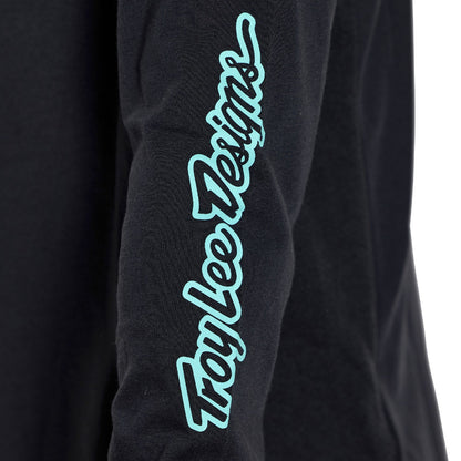 Trikot TROY LEE DESIGNS SKYLINE RIDE SIGNATURE Junior Langarm Schwarz/Grün