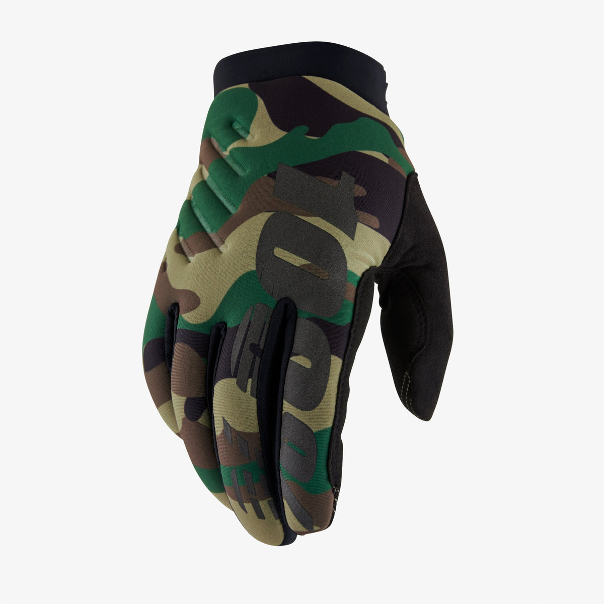 Handschuhe 100% BRISKER Camo/Schwarz