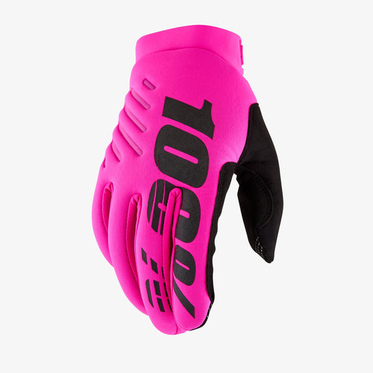 100% BRISKER Damen Handschuhe Rosa/Schwarz